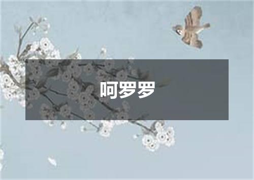 呵罗罗