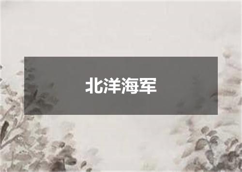 北洋海军