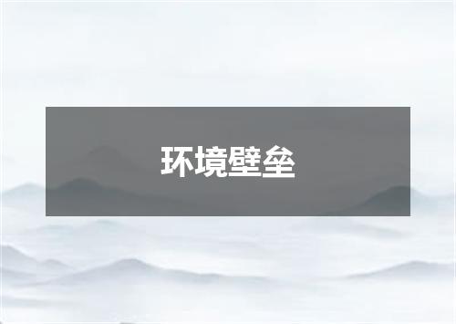 环境壁垒