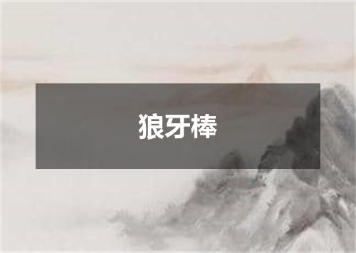 狼牙棒