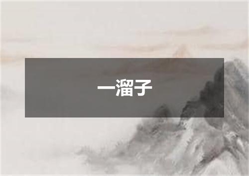 一溜子