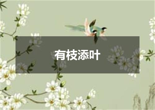 有枝添叶