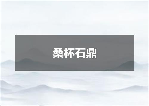 桑杯石鼎