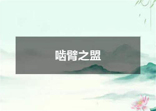 啮臂之盟