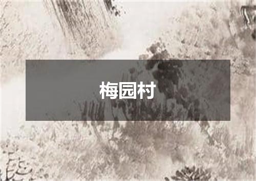 梅园村