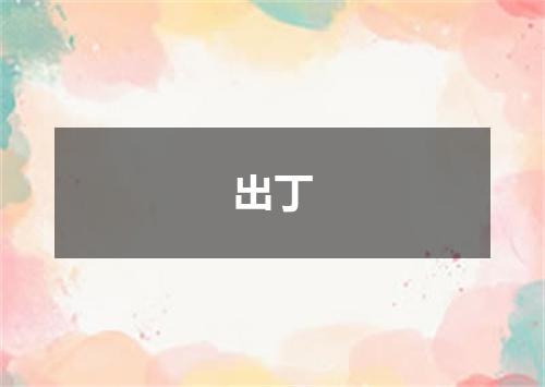 出丁