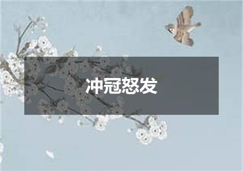 冲冠怒发