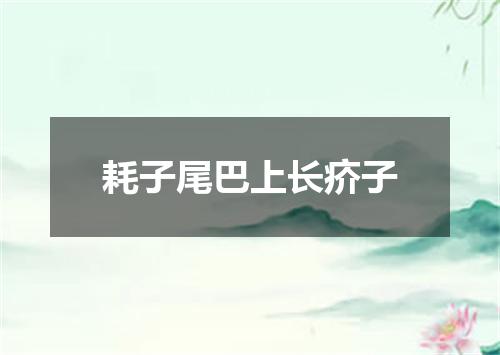 耗子尾巴上长疥子