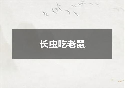 长虫吃老鼠
