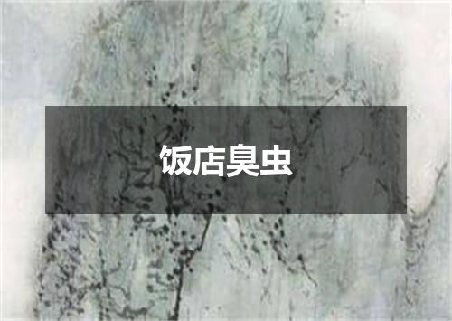 饭店臭虫