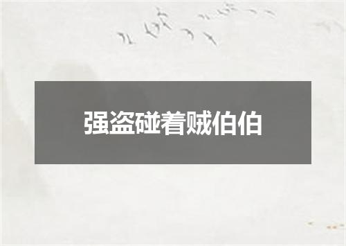 强盗碰着贼伯伯