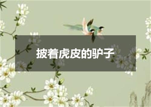 披着虎皮的驴子