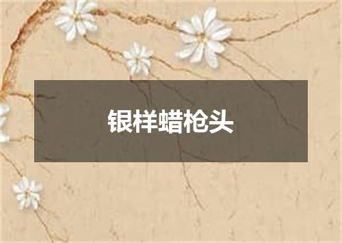 银样蜡枪头