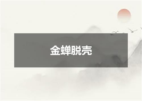 金蝉脱壳