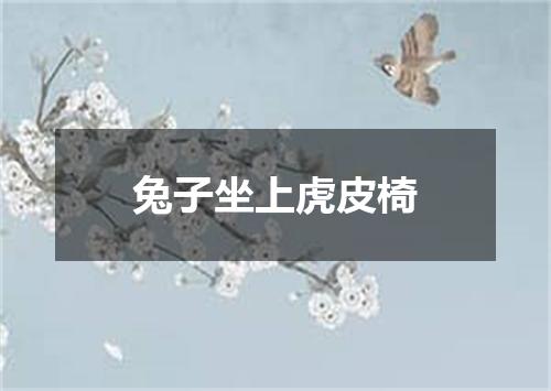 兔子坐上虎皮椅