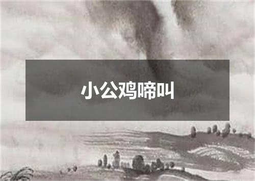 小公鸡啼叫