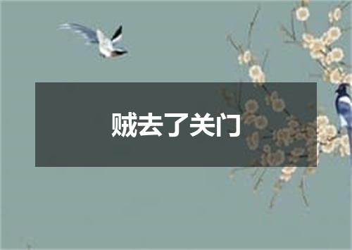 贼去了关门